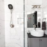 Updated walk in shower