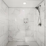 Modern updated bathroom