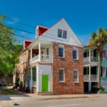 A beutifully restored 1852 Charleston single house