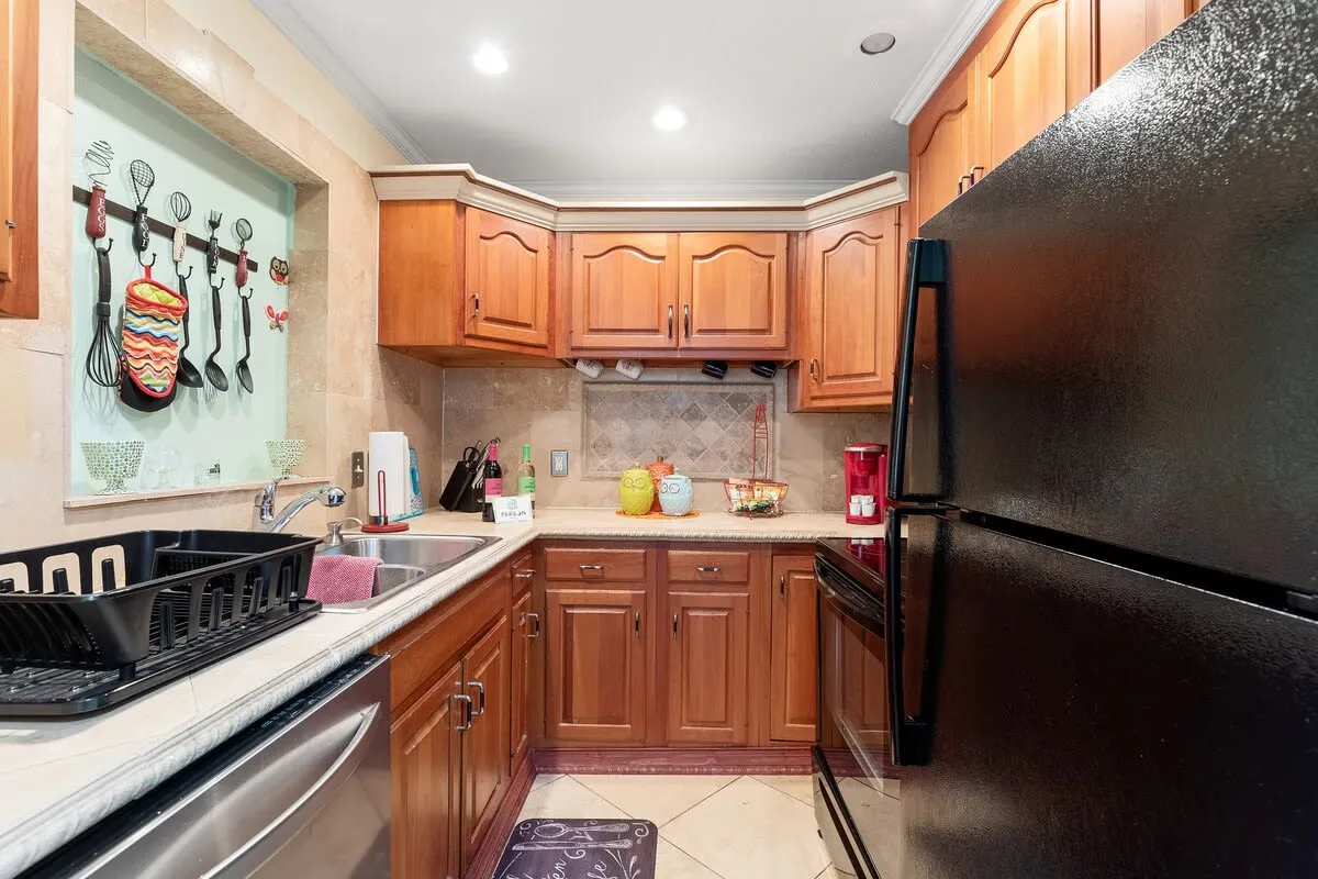 A fully equipped kitchen and dedicated dining area make Home Too feel exactly like its name